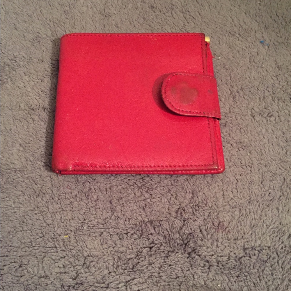 Final Markdown Givenchy Red Leather Wallet - image 3